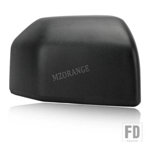 フォード サイドミラーカバー F150 F-150 2015-20 ドアバックミラーキャップハウジングマットブラックアクセサリー - Right Side