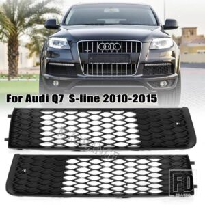 アウディ フォグランプカバー Q7 4L S ライン 40148-2015 フォグライトグリルレーシンググリルヘッドライトメッシュアクセサリー - 1 Pair