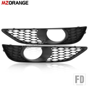 アウディ フォグランプカバー Q7 4L S ライン 40148-2015 フォグライトグリルレーシンググリルヘッドライトメッシュアクセサリー - 1 pair cover