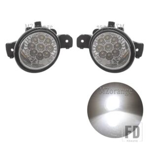 日産 フォグランプ エクストレイル T32 エクストレイルローグ 2014-2016 ヘッドライト LED フォグライトスイッチハーネスカバーグリルフォグラ - LED