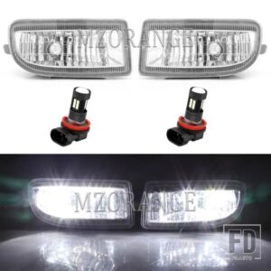 トヨタ LED フォグランプヘッドライト ランドクルーザー 100 LC100 FZJ100 1998-2007 ハロゲンフォグバンパードライビングランプカーアクセサリ - 1 pair LED