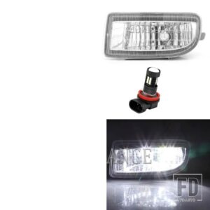 トヨタ LED フォグランプヘッドライト ランドクルーザー 100 LC100 FZJ100 1998-2007 ハロゲンフォグバンパードライビングランプカーアクセサリ - LED L