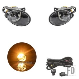 VW フォグランプパサート B6 2006-2011 LED フロントヘッドライトフォグランプハロゲンフォグランプカバードライビングランプアクセサリー - lights and wires