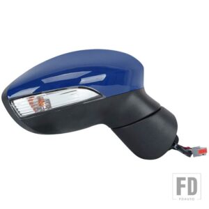 フォード フィエスタ MK7 2013-2017 ドアウイングミラー電動加熱電源折りたたみバックミラーウィンカーランプ 6/8 ピンカーアクセサリー - 6pins right6