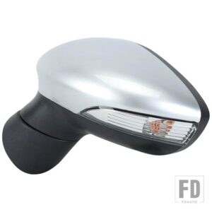 フォード フィエスタ MK7 2013-2017 ドアウイングミラー電動加熱電源折りたたみバックミラーウィンカーランプ 6/8 ピンカーアクセサリー - 6pins left7