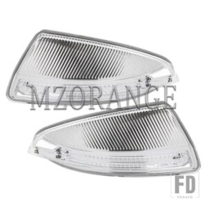 メルセデスベンツ LED サイドミラーウィンカーライト W204 W164 ML300 ML500 ML550 ML320 ドアウイングリアビューミラーランプ - L and R