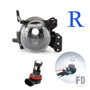 BMW フォグランプ E60 E90 E46 E63 E61 323I 325I 525I ヘッドライト LED フォグランプハロゲンフォグランプアクセサリーアセンブリ車部品 - LED Light R
