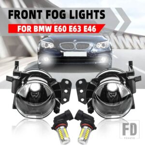 BMW フォグランプ E60 E90 E46 E63 E61 323I 325I 525I ヘッドライト LED フォグランプハロゲンフォグランプアクセサリーアセンブリ車部品 - LED B