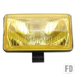 プジョー フォグランプ 205 GTI CTI 106 306 MI16 H3 ハロゲンスポットライトフロントドライビングライトフォグランプヘッドライトアクセサリー - 1pc Amber