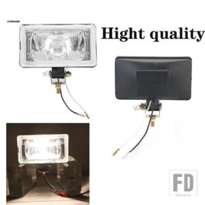 プジョー フォグランプ 205 GTI CTI 106 306 MI16 H3 ハロゲンスポットライトフロントドライビングライトフォグランプヘッドライトアクセサリー - 2pcs A