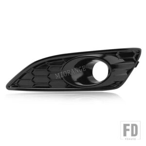 フォード フィエスタ JA8 MK7 2013-17 フォグライトカバーヘッドライトフレームフォグランプグリルカーアクセサリーツール - L fog cover