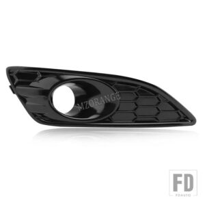 フォード フィエスタ JA8 MK7 2013-17 フォグライトカバーヘッドライトフレームフォグランプグリルカーアクセサリーツール - R fog cover