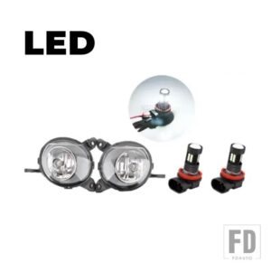 トヨタ カローラ 2004 2005 2006 2個 ハロゲン LED フォグライトヘッドライトアセンブリヨーロッパバージョン部品電球カーアクセサリー - LED(2PCS)