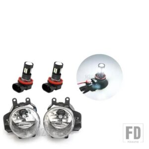 トヨタ フロント LED フォグランプ ハイラックス REVO 2015-18 フォグライトフォグランプヘッドライトカバーグリルカーアクセサリー - 1 pair LED