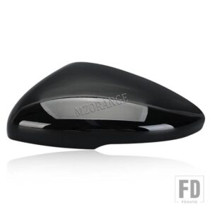 ホンダ サイドミラーキャップカバー アコードセダン 2018 2019 2020-2022 外装ドアリアビューカバーケースシェルフレームカーアクセサリー - Black L