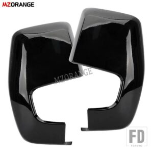 フォード バックミラーサイドミラーカバートリムキャップトランジットカスタム V362 TOURNEO カスタム 2014-2023 サイドミラーケースアクセサリ - Black L R