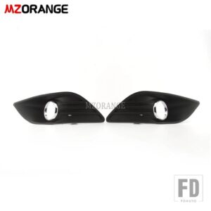 フォード フォグランプフォーカス 2 MK2 2009 2010 2011 LED ヘッドライトフォグランプカバーグリルクロームベゼルハーネススイッチキットアク - Covers