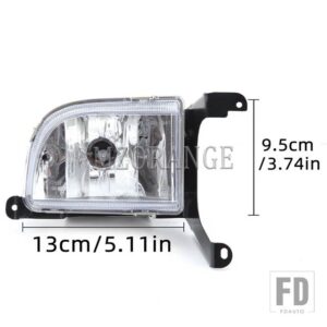 シボレー フォグランプ用ラセッティ用オプトラ 4DR 03-07 ビュイック用 EXCELLE HRV 2003 2007 大宇フォグランプヘッドライトアクセサリー - Left side