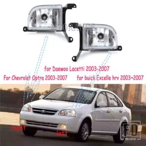 シボレー フォグランプ用ラセッティ用オプトラ 4DR 03-07 ビュイック用 EXCELLE HRV 2003 2007 大宇フォグランプヘッドライトアクセサリー - L and R