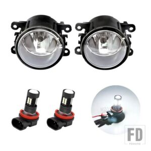 プジョー フォグランプ LED 107 207 307 407 607 308 408 2008 3008 4008 5008 4007 トラベラービッパーティピー LED フォグランプヘッドライト - LED Fog Lights