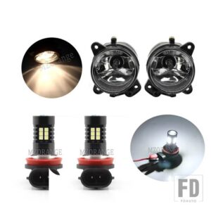 フォグランプ VW トランスポーター T5 マルチバン カラベル 2003-2010 LED フォグライトグレーフォグランプカバーグリル配線ハーネススイッチキ