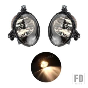 フォグランプ VW ゴルフ 6 MK6 カブリオレ 2009-2013 ヘッドライト LED フォグライトフォグランプカバーグリルベゼルフレームハロゲンドライビ