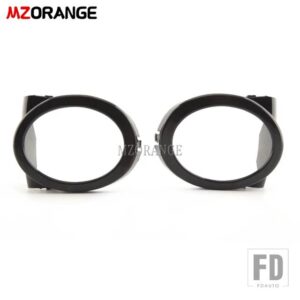 BMW LED フォグランプ E46 M3 3シリーズ 2001-2005 フォグランプ E39 M5 1995-2004 フォグランプカバー グリルベゼル ヘッドライト - Covers