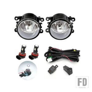 ホンダ フォグランプ LED ヘッドライト アコードシビックフィット CRZ CR-V CRV クロスツアーパイロットシティジャズスピリアフォグライト LED - led fog and wires