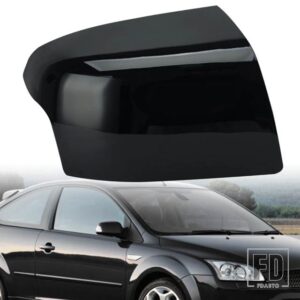 フォード サイドウイングドアミラーカバーケースフォーカス MK2 2005 2006 2007 2008 C-MAX 2003-2008 バックミラーキャップハウジング - right