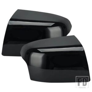 フォード サイドウイングドアミラーカバーケースフォーカス MK2 2005 2006 2007 2008 C-MAX 2003-2008 バックミラーキャップハウジング - 1 pair