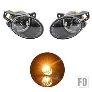 フォグランプ VW パサート B6 2006-2011 LED フロントヘッドライトフォグランプアセンブリハロゲンフォグランプカバードライビングランプアクセ - Fog L and R