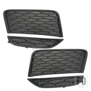 ランドローバー フォグライトカバーグリル EVOQUE ピュア 2012-15 フロントバンパーフォグランプベゼルヘッドライトフレームアクセサリー - 1 Pair