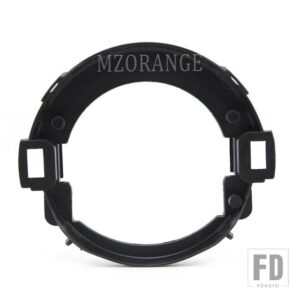 日産 フォグランプカバー フロンティア 2010-2019 エクステラ 2005-2015 フロントバンパーフォグランプカバーフレーム穴ランプシェード - Left