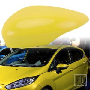 フォード カーウイングドアバックミラーサイドミラーカバーフィエスタ MK7 39783-2017 キャップトリムケースフレームアクセサリー - left C