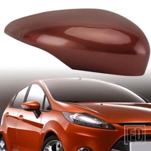 フォード カーウイングドアバックミラーサイドミラーカバーフィエスタ MK7 39783-2017 キャップトリムケースフレームアクセサリー - right E