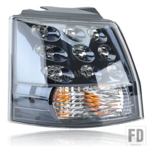 三菱 アウトランダー EX 2007 2008 2009 2010-2013 テールライトリアストップブレーキランプライト外側電球カーアクセサリー - Left