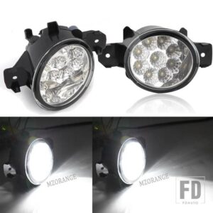 日産 2X フォグランプヘッドライト プリメーラエステート WP12 ハッチバック P12 サルーン 2002-2015 フォグライト LED フォグランプハロゲンフ - LED Fog A