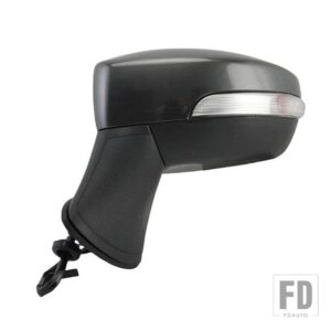 フォード サイドミラー ECOSPORT 2011-2013-17 外側リアビューバックミラー LED ウィンカー 5/7 ピン - 7pins grey L