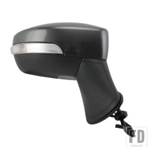 フォード サイドミラー ECOSPORT 2011-2013-17 外側リアビューバックミラー LED ウィンカー 5/7 ピン - 7pins grey R