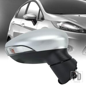 フォード サイド電動ドアウイングミラーフィエスタ MK7 2008-2012 バックミラー加熱折りたたみミラーガラスウインカーライト - 6pins right B