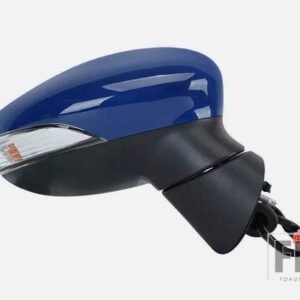 フォード サイド電動ドアウイングミラーフィエスタ MK7 2008-2012 バックミラー加熱折りたたみミラーガラスウインカーライト - 6pins right C