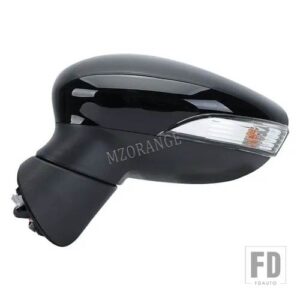 フォード サイド電動ドアウイングミラーフィエスタ MK7 2008-2012 バックミラー加熱折りたたみミラーガラスウインカーライト - 8pins right