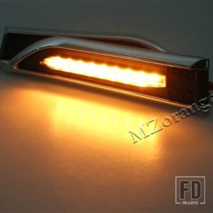 シボレー クルーズ 2009 2010 2011-2015 LED サイドマーカーウィンカーライト 2個 LED ランプウィンカーフェンダーランプカーアクセサリー - Yellow