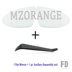 VW 加熱サイドミラーガラスゴルフ 7 MK7 2013-17 リアビューバックミラードアウイングミラーガラス 5G0857521 ASSY - Mirrors and Tool