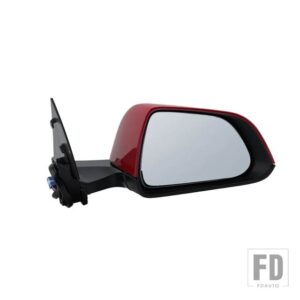 テスラ 自動サイドミラーアセンブリモデル 3 M3 2021-2023 車電気調整折りたたみ加熱バックミラーレンズ部品 - Red Right