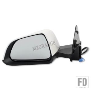 テスラ 自動サイドミラーアセンブリモデル 3 M3 2021-2023 車電気調整折りたたみ加熱バックミラーレンズ部品 - 13 pins left