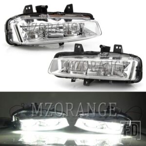 レンジローバー ランドローバー LED フロントフォグランプ EVOQUE 2011 2012 2013-2015 ヘッドライトフォグランプ DRL ランプアセンブリカーア - LED L and R