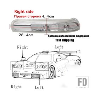 シボレー LED サイドミラーキャプティバ 2007-2016 ウィンカーランプライトリアビューバックミラーサイドリピーターミラー信号ランプ - Right side