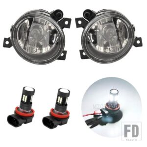VW フォグランプ LED ジェッタ V MK5 39022 フロントバンパーフォグランプ SAGITAR アクセサリー - 2 pcs led fog