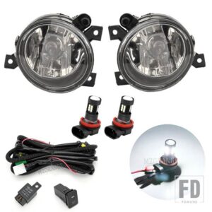 VW フォグランプ LED ジェッタ V MK5 39022 フロントバンパーフォグランプ SAGITAR アクセサリー - LED and wires
